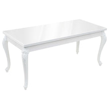Charger l&#39;image dans la galerie, Tavolo da Pranzo 179x89x81 cm Bianco Lucido