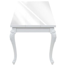 Charger l&#39;image dans la galerie, Tavolo da Pranzo 179x89x81 cm Bianco Lucido