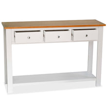 Load image into Gallery viewer, Mobiletto Consolle 118x35x77 cm in Massello di Rovere
