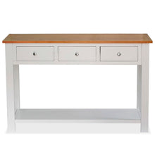 Load image into Gallery viewer, Mobiletto Consolle 118x35x77 cm in Massello di Rovere