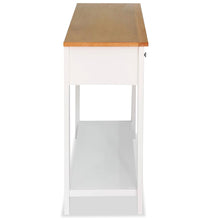 Load image into Gallery viewer, Mobiletto Consolle 118x35x77 cm in Massello di Rovere
