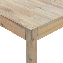 Load image into Gallery viewer, Tavolo da Pranzo 120x70x75 cm in Legno Massello di Acacia