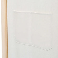 Load image into Gallery viewer, Divisorio a 4 Pannelli Crema 160x170x4 cm in Tessuto
