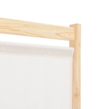Indlæs billede til gallerivisning Divisorio a 6 Pannelli 240x170x4 cm in Tessuto Crema