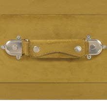 Load image into Gallery viewer, Pouf con Cassetto 40x35x40 cm in Velluto Senape