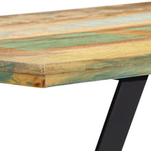 Carica l&#39;immagine nel visualizzatore di Gallery, Tavolo da Pranzo 120x60x76 cm in Legno Massello di Recupero