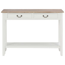 Carica l&#39;immagine nel visualizzatore di Gallery, Tavolo Consolle Bianco 110x35x80 cm in Legno