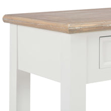 Carica l&#39;immagine nel visualizzatore di Gallery, Tavolo Consolle Bianco 110x35x80 cm in Legno
