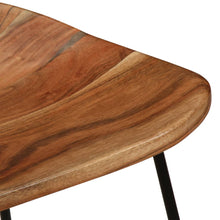 Load image into Gallery viewer, Sgabelli da Bar 2 pz in Legno Massello di Acacia