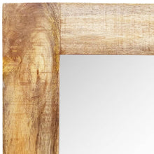 Indlæs billede til gallerivisning Specchio da Parete con Cornice in Legno Massello 120 x 60 cm
