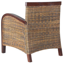 Load image into Gallery viewer, Poltrona in Rattan Intrecciato a Mano