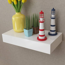 Charger l&#39;image dans la galerie, Pensile per Pareti Bianco in MDF con 1 Cassetto