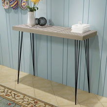 Charger l&#39;image dans la galerie, Mobiletto Consolle 90x30x71,5 cm Grigio