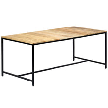 Charger l&#39;image dans la galerie, Tavolo da Pranzo 180x90x75 cm in Legno Massello di Mango Grezzo