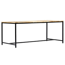 Charger l&#39;image dans la galerie, Tavolo da Pranzo 180x90x75 cm in Legno Massello di Mango Grezzo