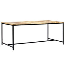 Charger l&#39;image dans la galerie, Tavolo da Pranzo 180x90x75 cm in Legno Massello di Mango Grezzo