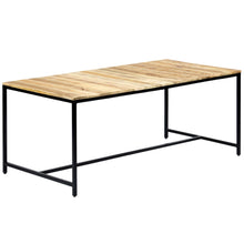 Charger l&#39;image dans la galerie, Tavolo da Pranzo 180x90x75 cm in Legno Massello di Mango Grezzo