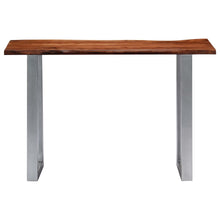 Load image into Gallery viewer, Tavolo Consolle 115x35x76 cm Legno Massello e Ferro