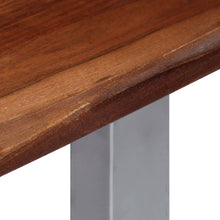 Load image into Gallery viewer, Tavolo Consolle 115x35x76 cm Legno Massello e Ferro