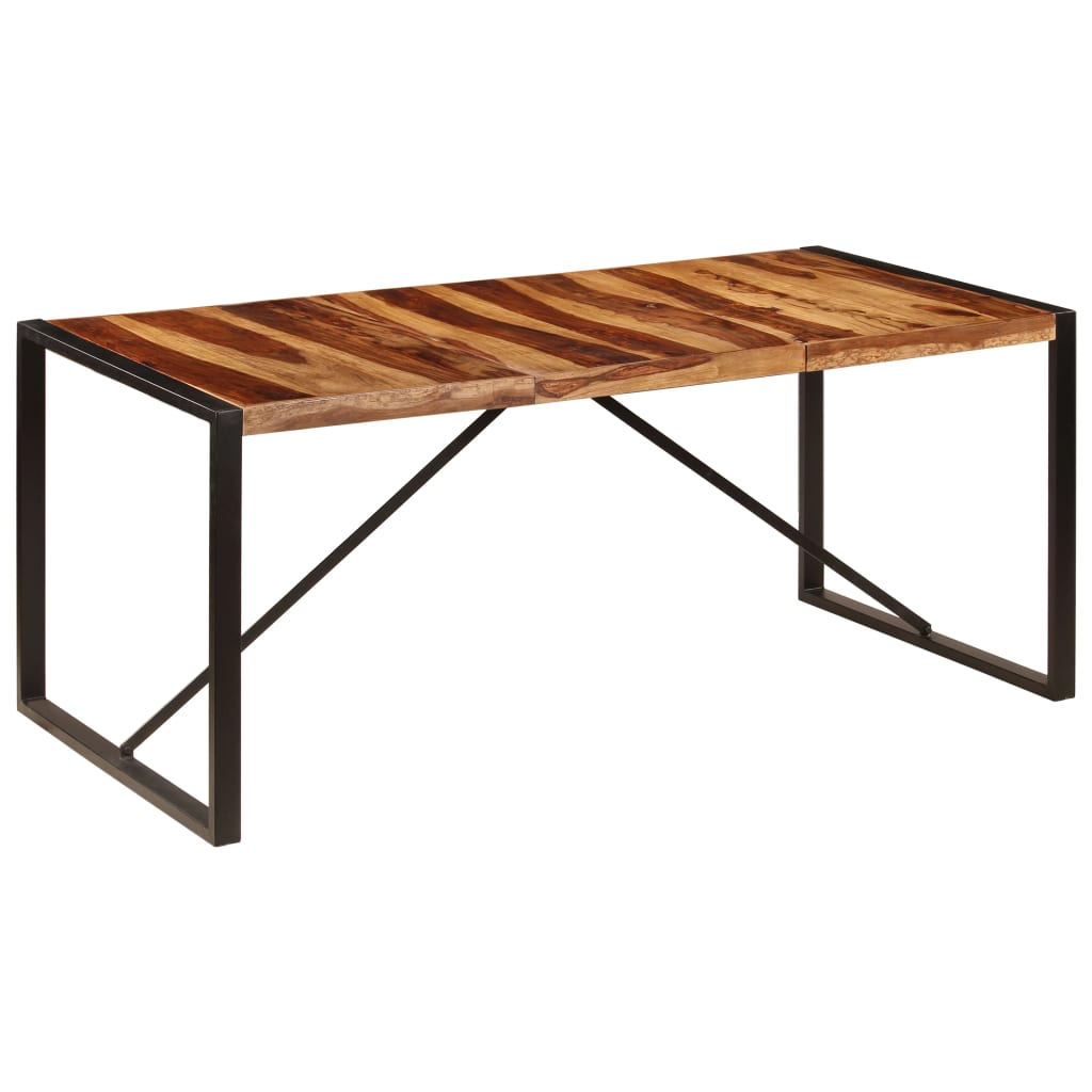 Tavolo da Pranzo 180x90x75cm in Legno Massello di Sheesham