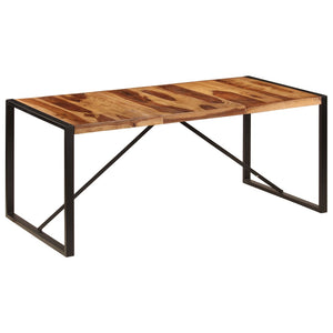 Tavolo da Pranzo 180x90x75cm in Legno Massello di Sheesham