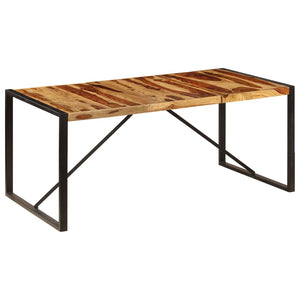 Tavolo da Pranzo 180x90x75cm in Legno Massello di Sheesham
