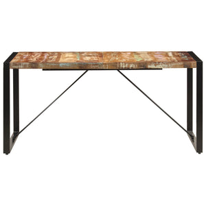 Tavolo da Pranzo 160x80x75 cm in Legno Massello di Recupero