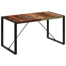 Load image into Gallery viewer, Tavolo da Pranzo 140x70x75 cm in Legno Massello di Recupero