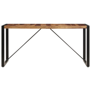 Tavolo da Pranzo 140x70x75 cm in Legno Massello di Sheesham