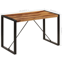 Load image into Gallery viewer, Tavolo da Pranzo 120x60x76 cm in Legno Massello di Sheesham