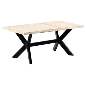 Tavolo da Pranzo 180x90x75 cm in Legno Massello di Mango