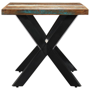 Tavolo da Pranzo 160x80x75 cm in Legno Massello di Recupero