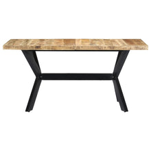 Load image into Gallery viewer, Tavolo da Pranzo 140x70x75 cm in Legno Massello di Mango Grezzo