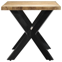 Load image into Gallery viewer, Tavolo da Pranzo 140x70x75 cm in Legno Massello di Mango Grezzo