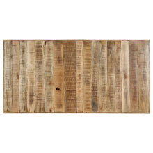 Load image into Gallery viewer, Tavolo da Pranzo 140x70x75 cm in Legno Massello di Mango Grezzo