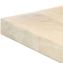 Carica l&#39;immagine nel visualizzatore di Gallery, Tavolo da Pranzo 140x70x75 cm Legno Massello di Mango Sbiancato