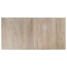 Carica l&#39;immagine nel visualizzatore di Gallery, Tavolo da Pranzo 140x70x75 cm Legno Massello di Mango Sbiancato