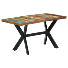 Carica l&#39;immagine nel visualizzatore di Gallery, Tavolo da Pranzo 140x70x75 cm in Legno Massello di Recupero