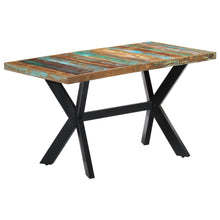 Carica l&#39;immagine nel visualizzatore di Gallery, Tavolo da Pranzo 140x70x75 cm in Legno Massello di Recupero