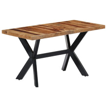 Indlæs billede til gallerivisning Tavolo da Pranzo 140x70x75 cm in Legno Massello di Sheesham