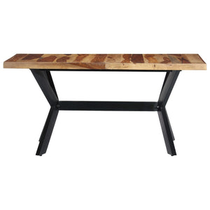 Tavolo da Pranzo 140x70x75 cm in Legno Massello di Sheesham