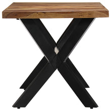 Indlæs billede til gallerivisning Tavolo da Pranzo 140x70x75 cm in Legno Massello di Sheesham