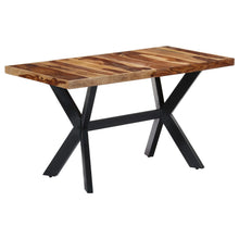 Indlæs billede til gallerivisning Tavolo da Pranzo 140x70x75 cm in Legno Massello di Sheesham
