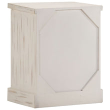 Load image into Gallery viewer, Mobiletto Bianco 40x30x50 cm in Legno Massello di Mango