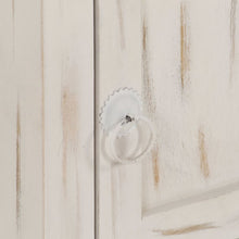 Load image into Gallery viewer, Mobiletto Bianco 40x30x50 cm in Legno Massello di Mango