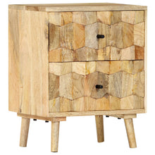 Load image into Gallery viewer, Mobiletto con cassetti 40x30x50 cm in Legno Massello di Mango