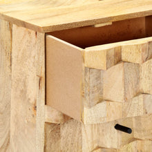 Load image into Gallery viewer, Mobiletto con cassetti 40x30x50 cm in Legno Massello di Mango