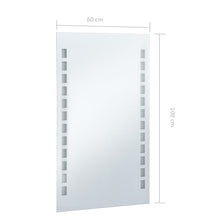 Charger l&#39;image dans la galerie, Specchio da Parete a LED per Bagno 60x100 cm