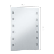 Charger l&#39;image dans la galerie, Specchio da Parete a LED per Bagno 60x80 cm