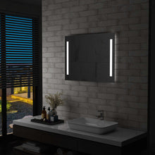 Laden Sie das Bild in den Galerie-Viewer, Specchio da Parete a LED per Bagno 80x60 cm